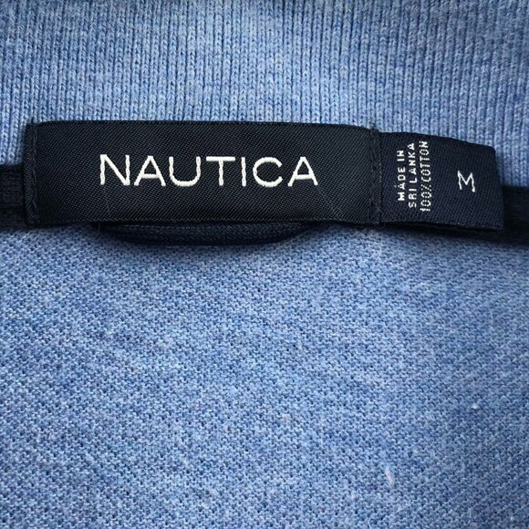 2 Nautica Men Polo Shirts Medium Lot Of Two Short SLeeve Classic Casual Pullover - Picture 11 of 15